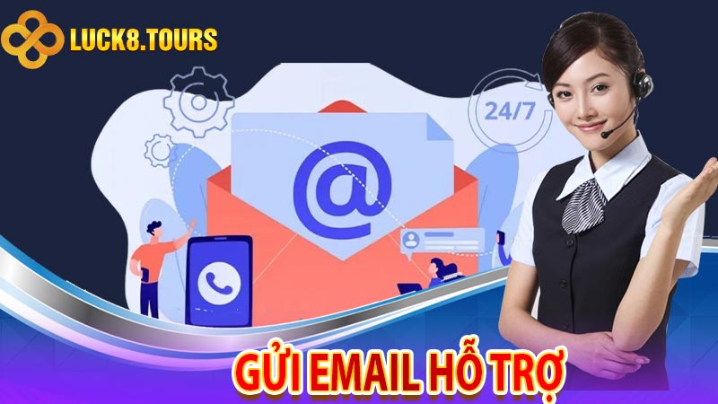 Gửi email hỗ trợ